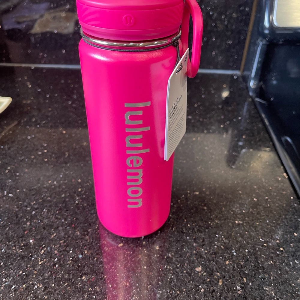 lululemon athletica Pink Water Bottle